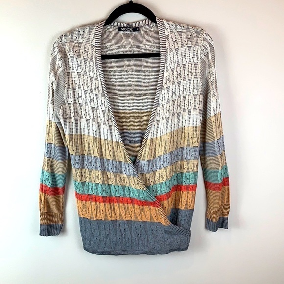 NIC+ZOE Sweaters - Nic+Zoe 4 Way Convertible Cardigan Southwest